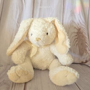 The Childrens Place Made With Love Cream Bunny Rabbit Plush Stuffed Toy 12 Inch